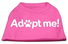 Adopt Me Screen Print Shirt Bright Pink XXXL (20)