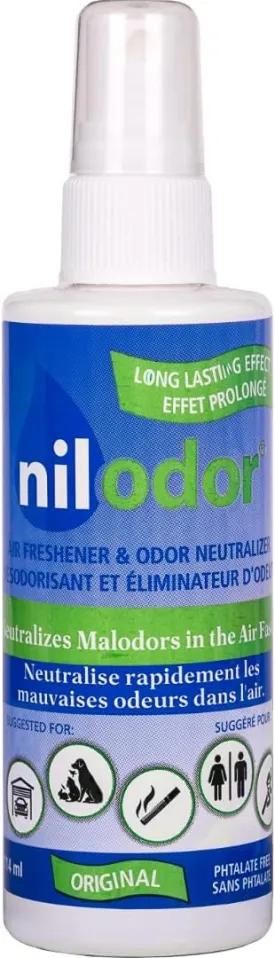 Air Freshener and Odor Neutralizer - Eliminates Odors from Pets, Smoke, Garbage, Kitchen and Sportwear (Original, Spray)