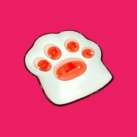 Cat Paw Shaped Dinnerware Set for Pets & Owners - Fun & Functional