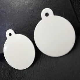 DIY Dog Tag Heat Transfer Printing Both-sides