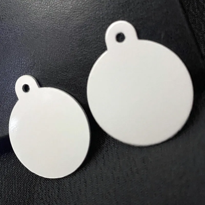 DIY Dog Tag Heat Transfer Printing Both-sides