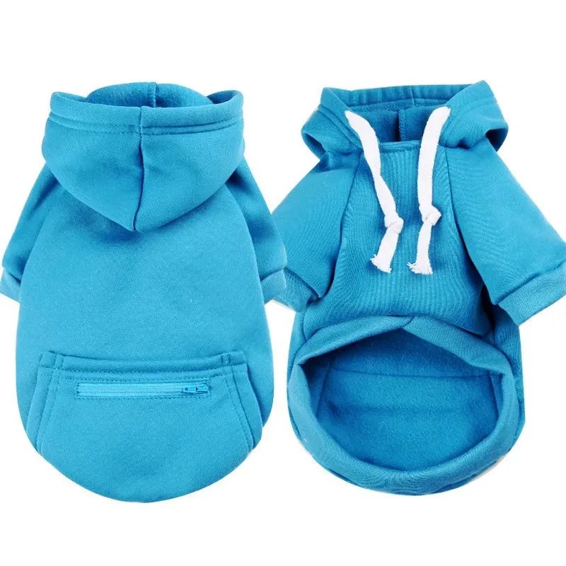 Dog Clothes For Winter Warm Pet Dog Clothes for Large Dogs Fashion Puppy Sweaters Cute Print Cat Hoodies Soft Pet Kitten Outfits Bulldog Clothes