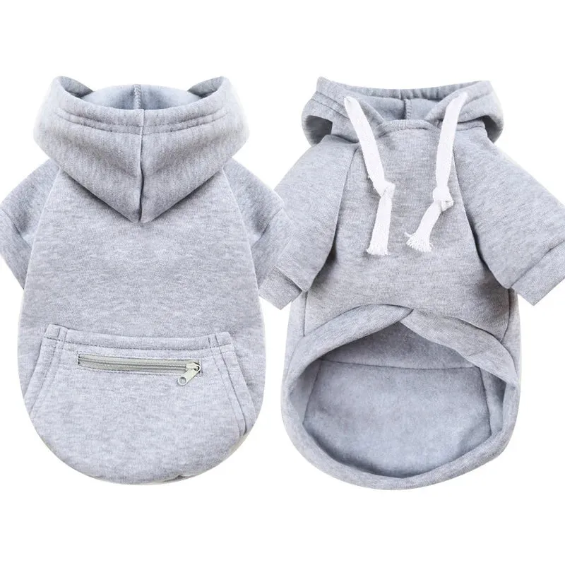 Dog Clothes For Winter Warm Pet Dog Clothes for Large Dogs Fashion Puppy Sweaters Cute Print Cat Hoodies Soft Pet Kitten Outfits Bulldog Clothes