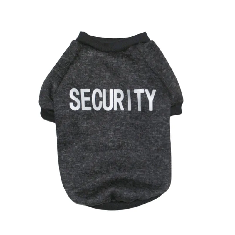 Fleece Lettered Pet Sweater
