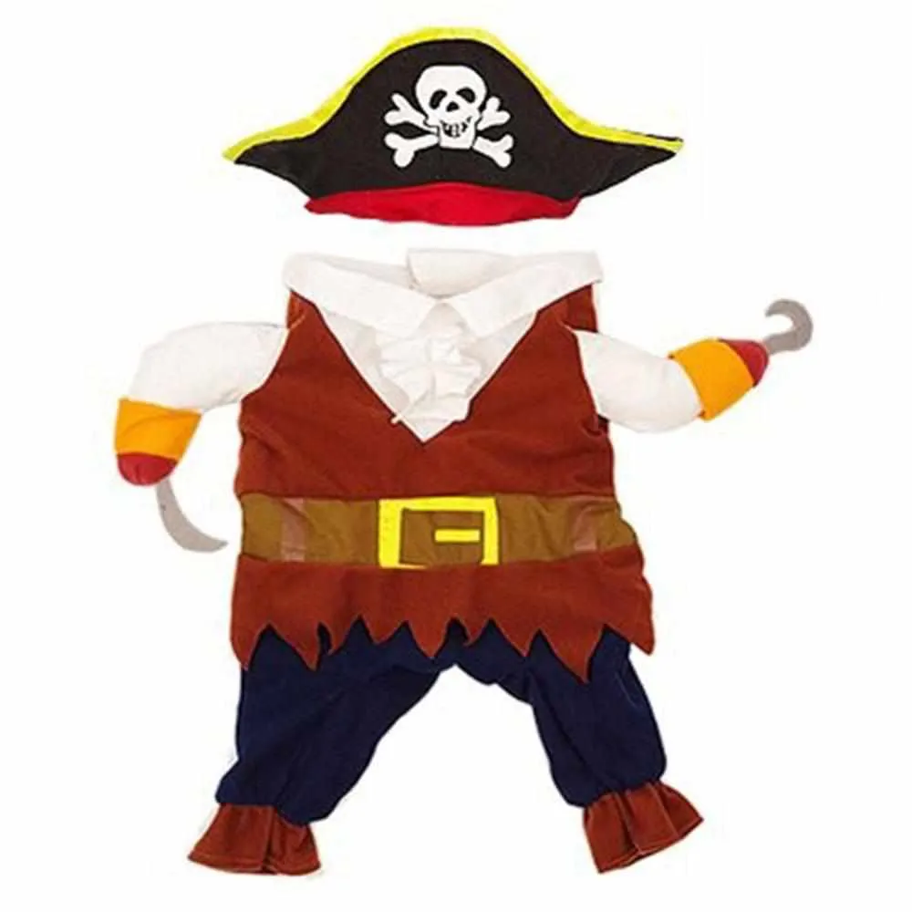 Funny Cat/Dog Pirate Clothes