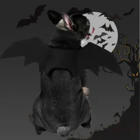 Funny Halloween Dog Clothes - Bat Wings Cosplay Costumes, Dog Costumes for Small Dogs, Cat Costumes, Dog Halloween Costume