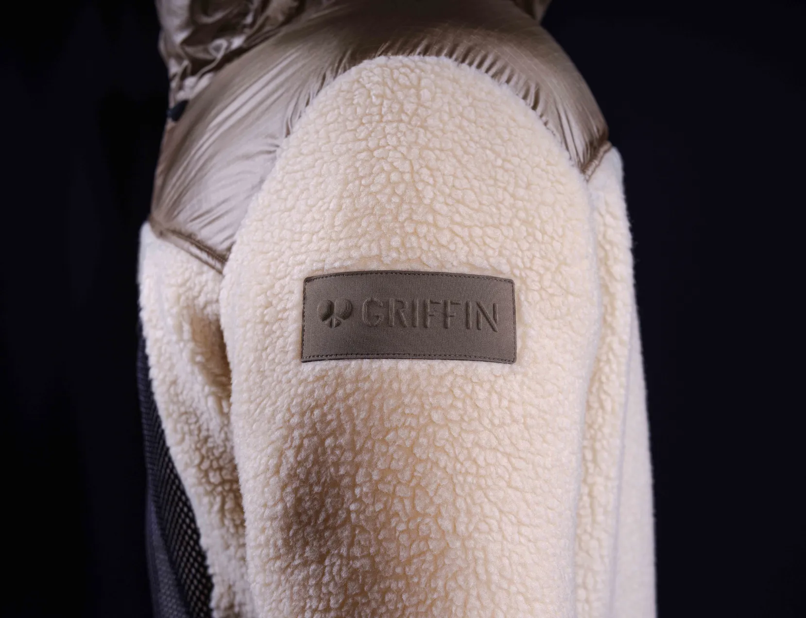 Gold Pertex Hooded Jogger