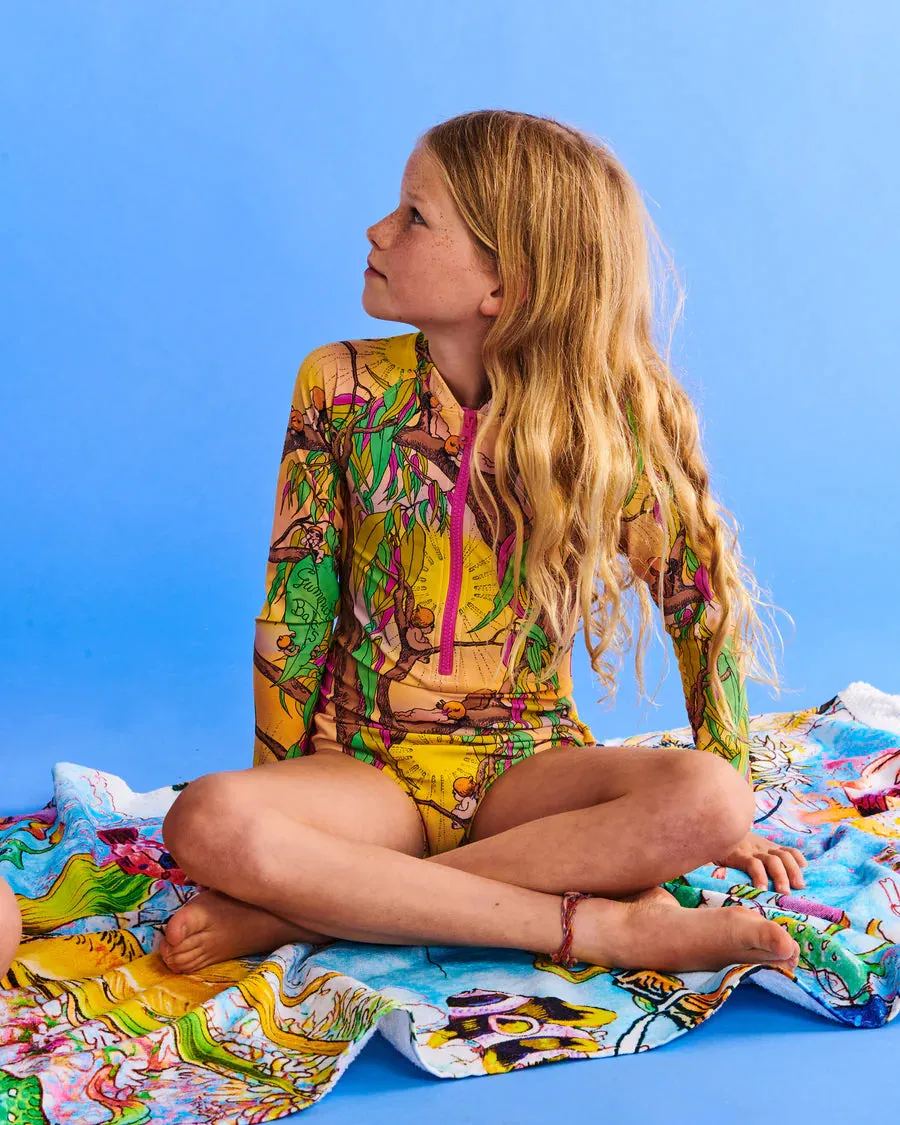 May Gibbs Sunrise Delight LS Bathers
