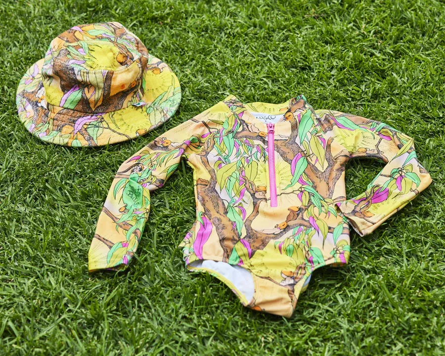 May Gibbs Sunrise Delight LS Bathers