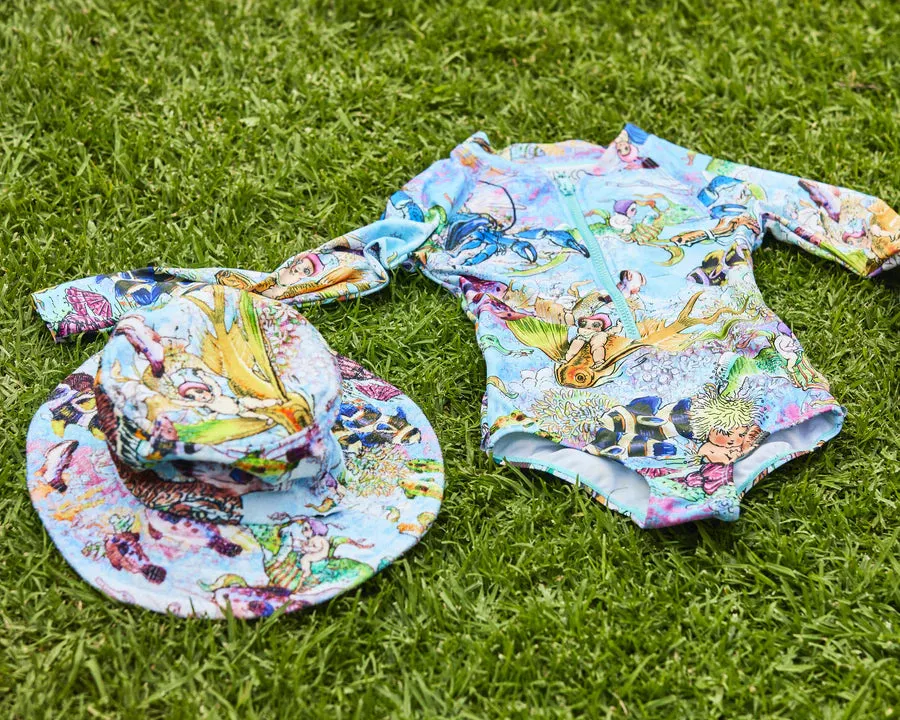 May Gibbs Waterworld LS Bathers