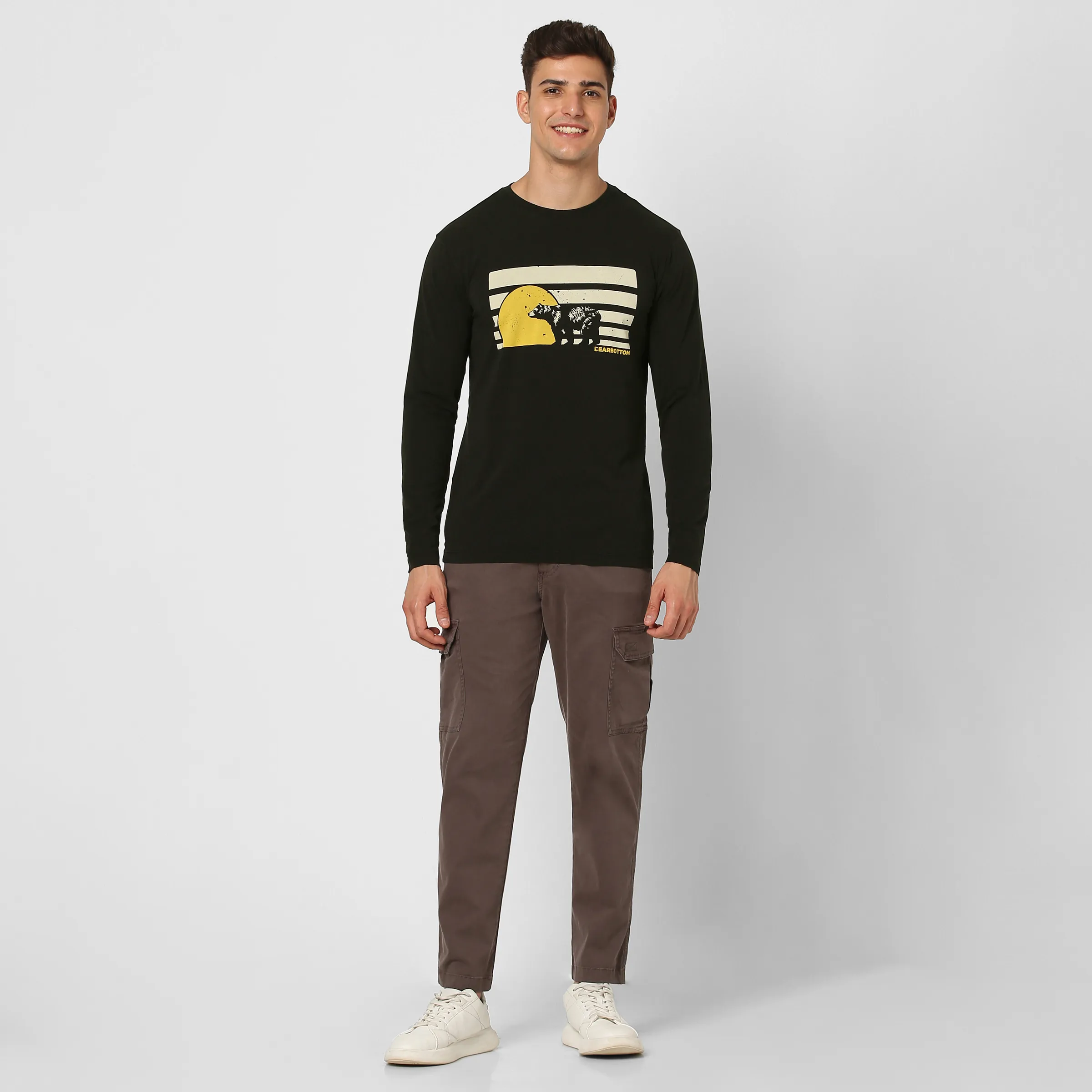 Natural Dye Graphic Long Sleeve