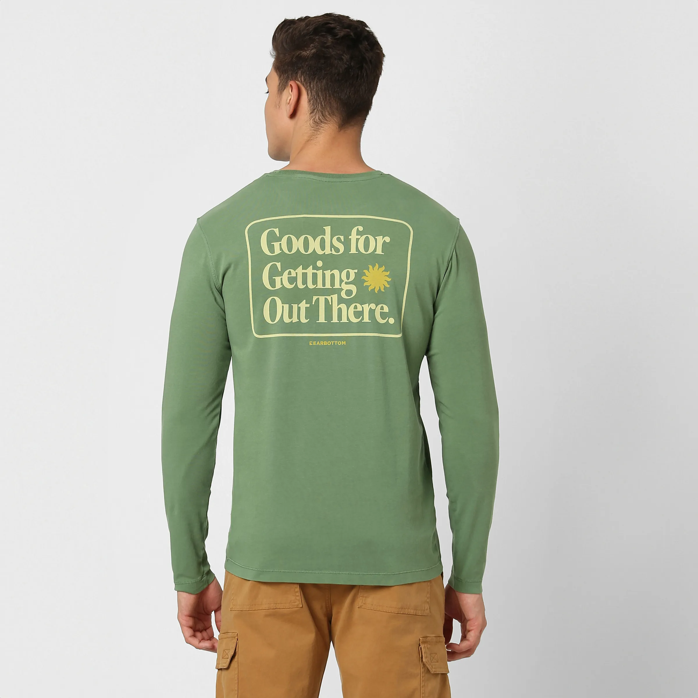 Natural Dye Graphic Long Sleeve