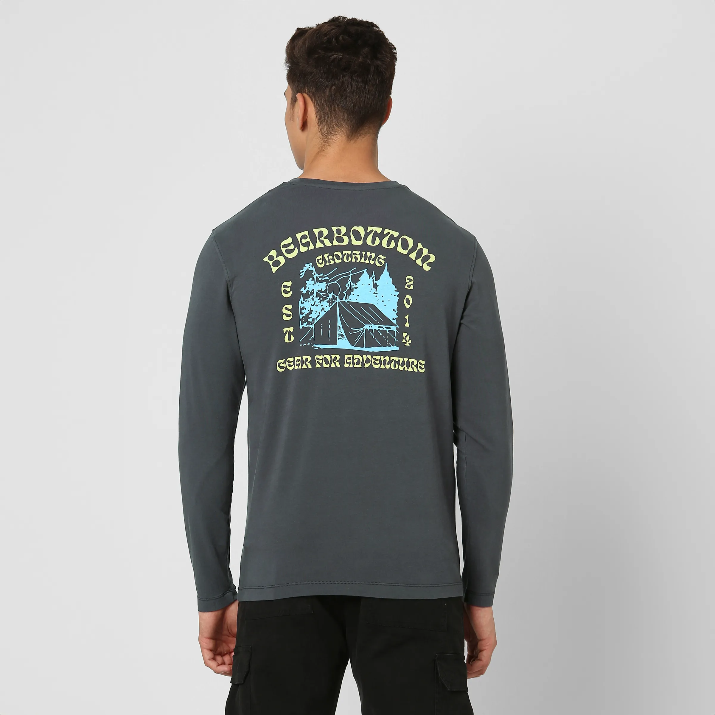 Natural Dye Graphic Long Sleeve