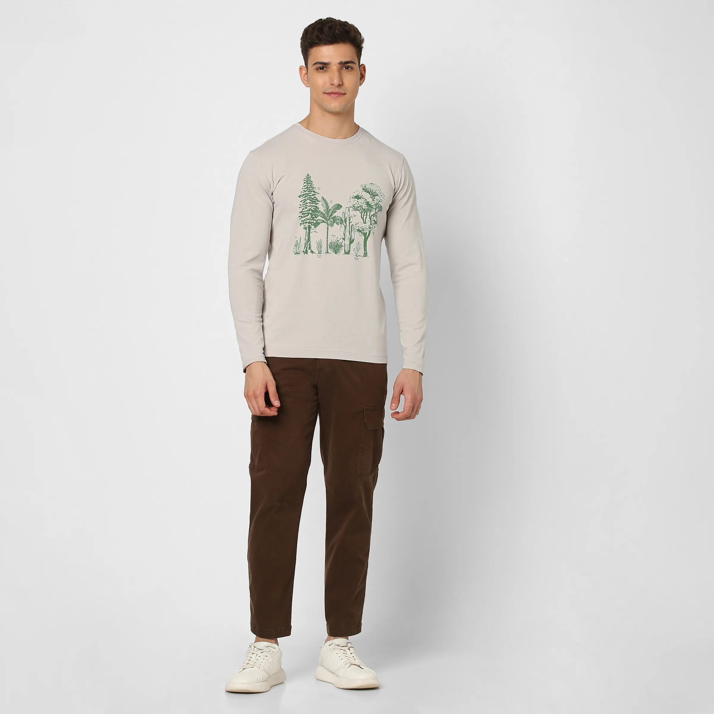 Natural Dye Graphic Long Sleeve
