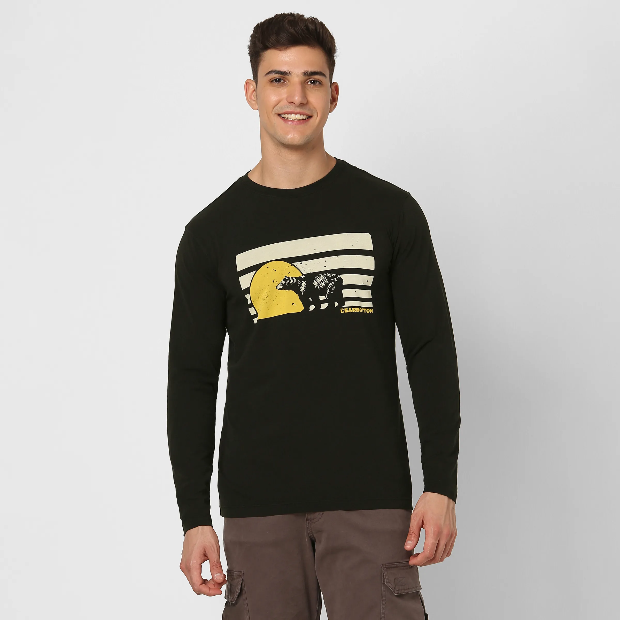 Natural Dye Graphic Long Sleeve