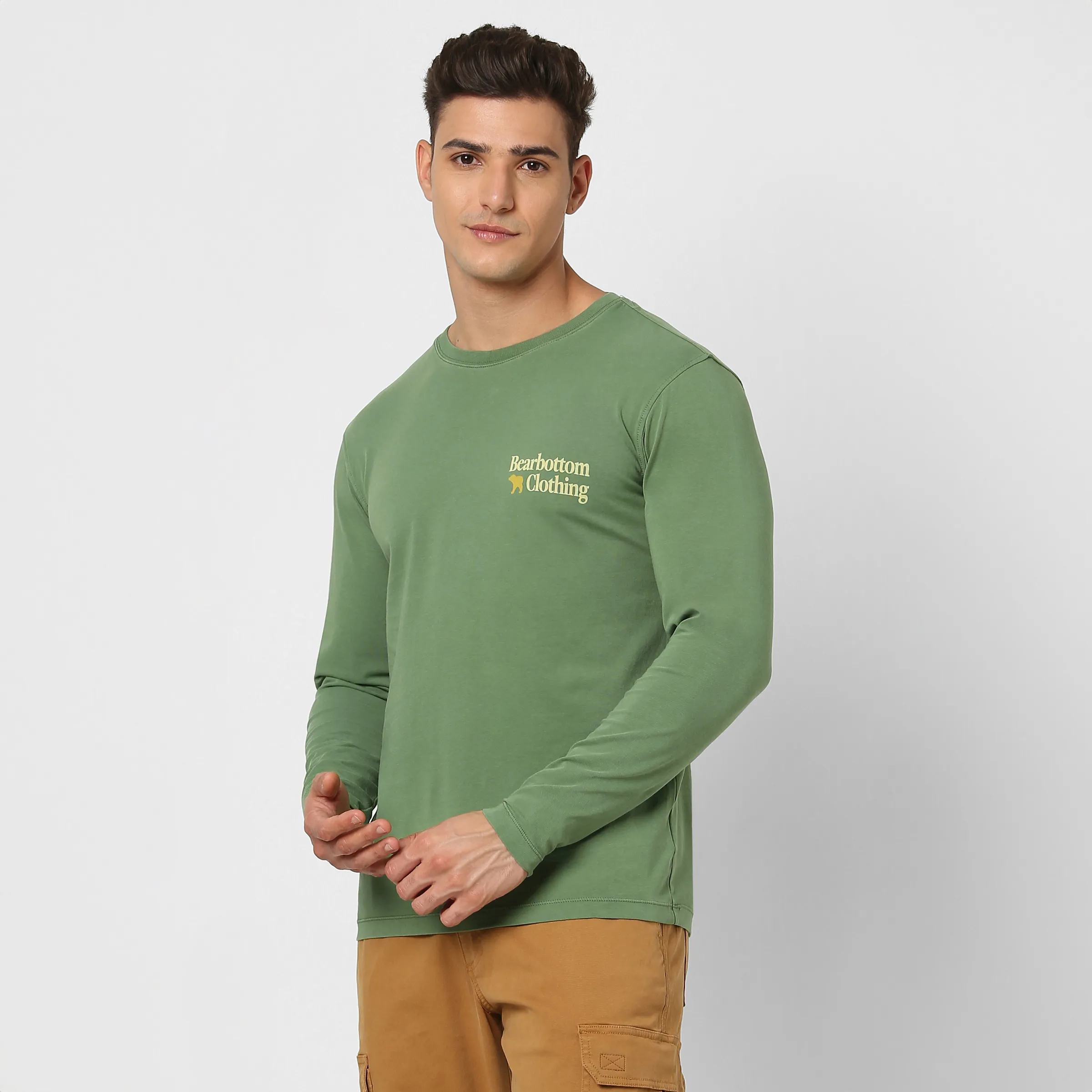 Natural Dye Graphic Long Sleeve