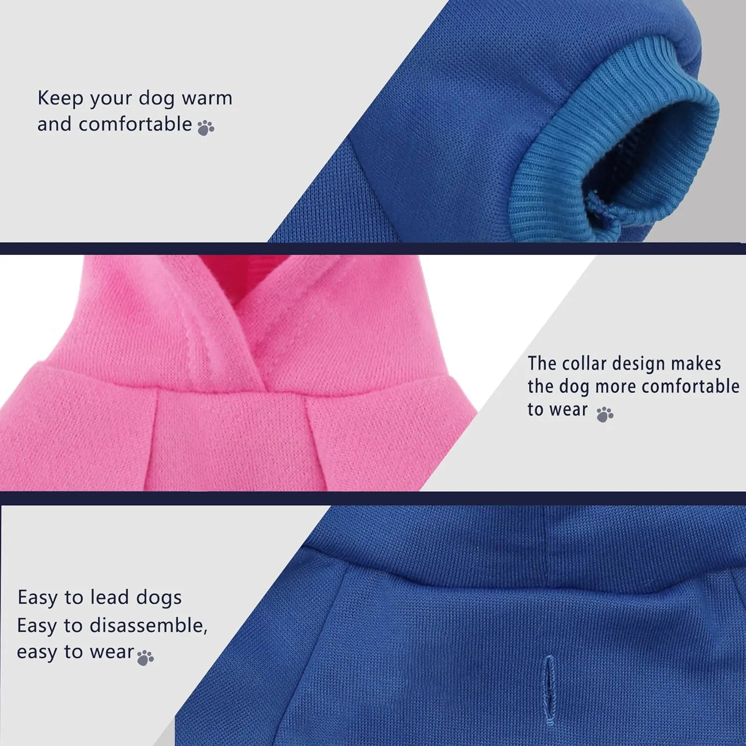 Paiaite Black Chihuahua Dog Hoodie: Keep Your Pup Warm and Stylish with a 'The Dog Face' Printed Sweatshirt, Pet Clothes and Sweater Coat All in One Perfect for Winter and Cool Summer Nights! Black S