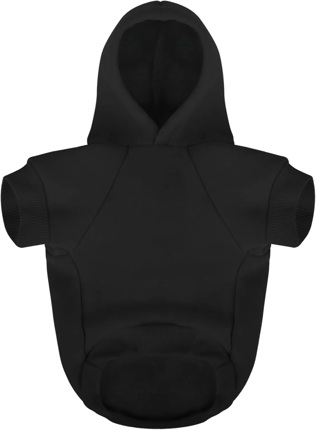 Paiaite Black Chihuahua Dog Hoodie: Keep Your Pup Warm and Stylish with a 'The Dog Face' Printed Sweatshirt, Pet Clothes and Sweater Coat All in One Perfect for Winter and Cool Summer Nights! Black S