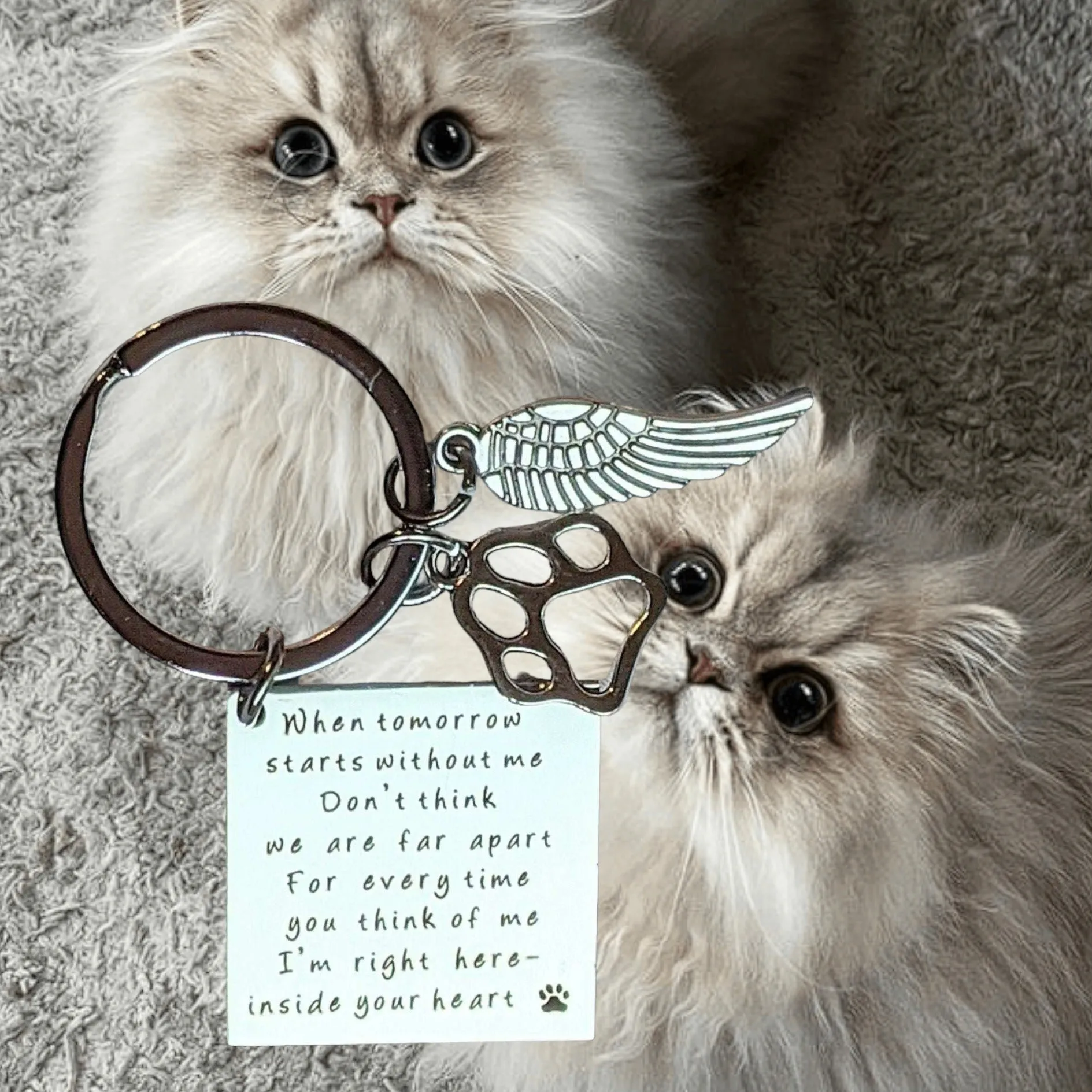 Pet Bereavement Key Chain, Key Holder