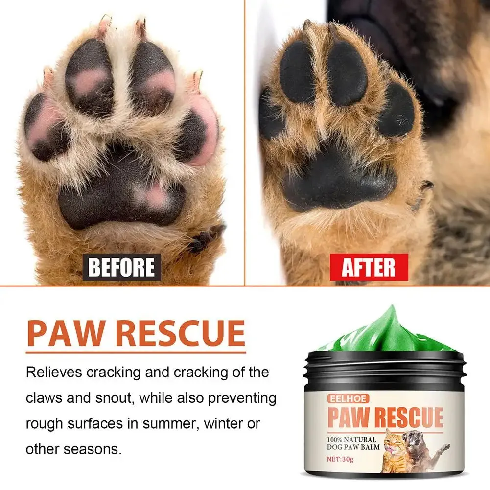 Pet Paw Balm Foot Care Balm Soles Foot Pad Protective Oil For Cats And Dogs Moisturizing Household Winter Paw Cream Pet Supplies