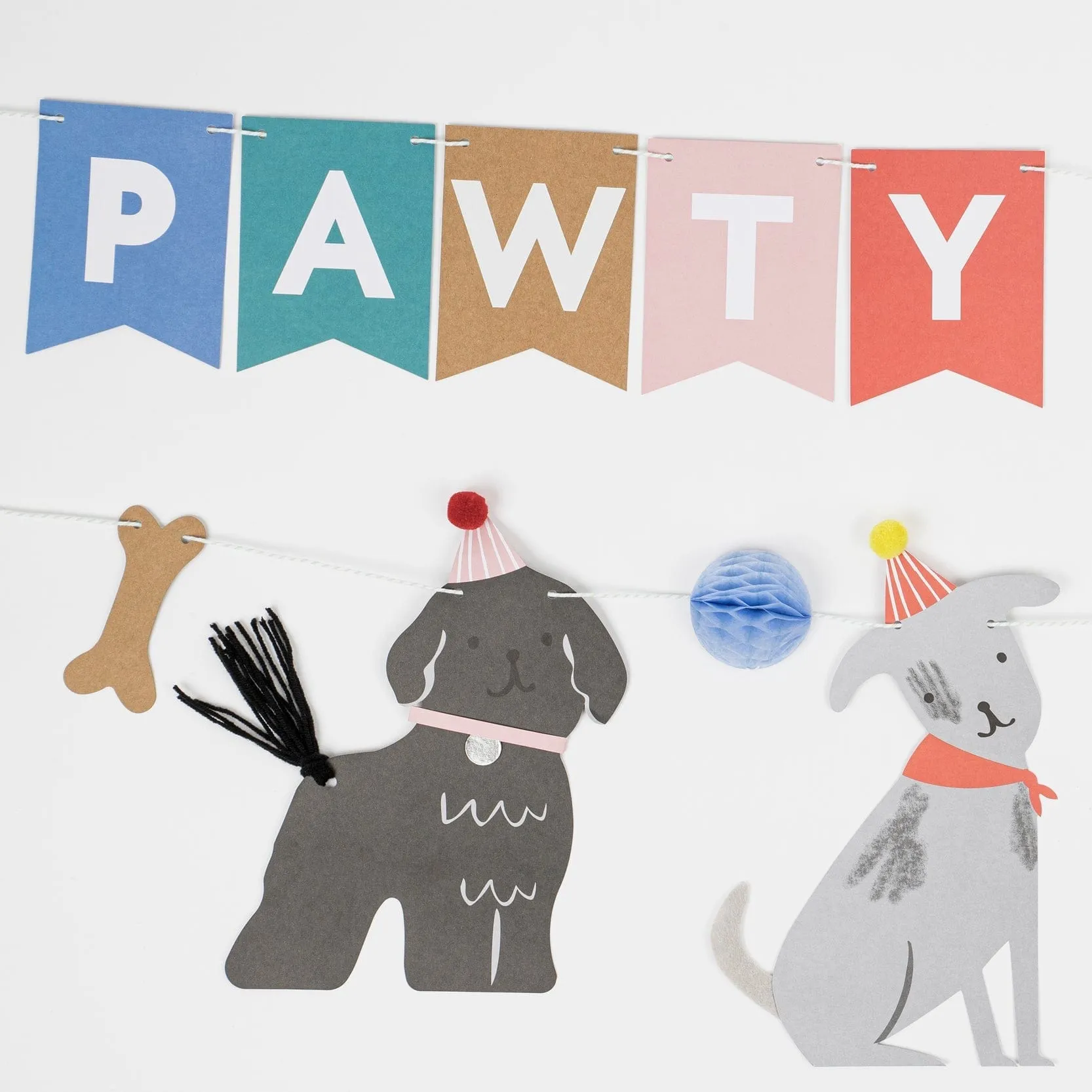 Puppy Party Pawty Time Garland