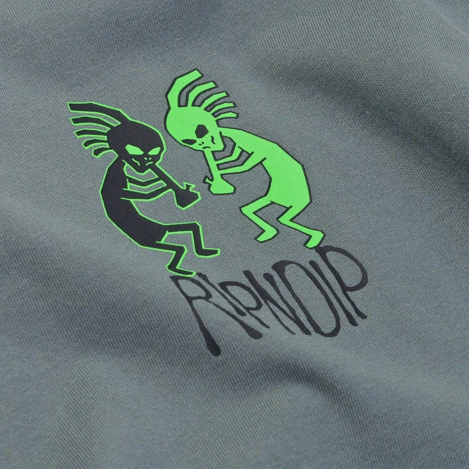 Ripndip We Were Here T-Shirt - Charcoal