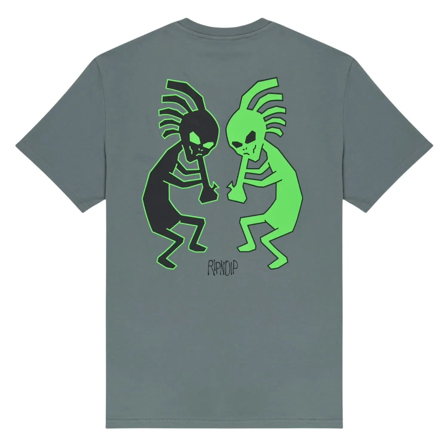 Ripndip We Were Here T-Shirt - Charcoal