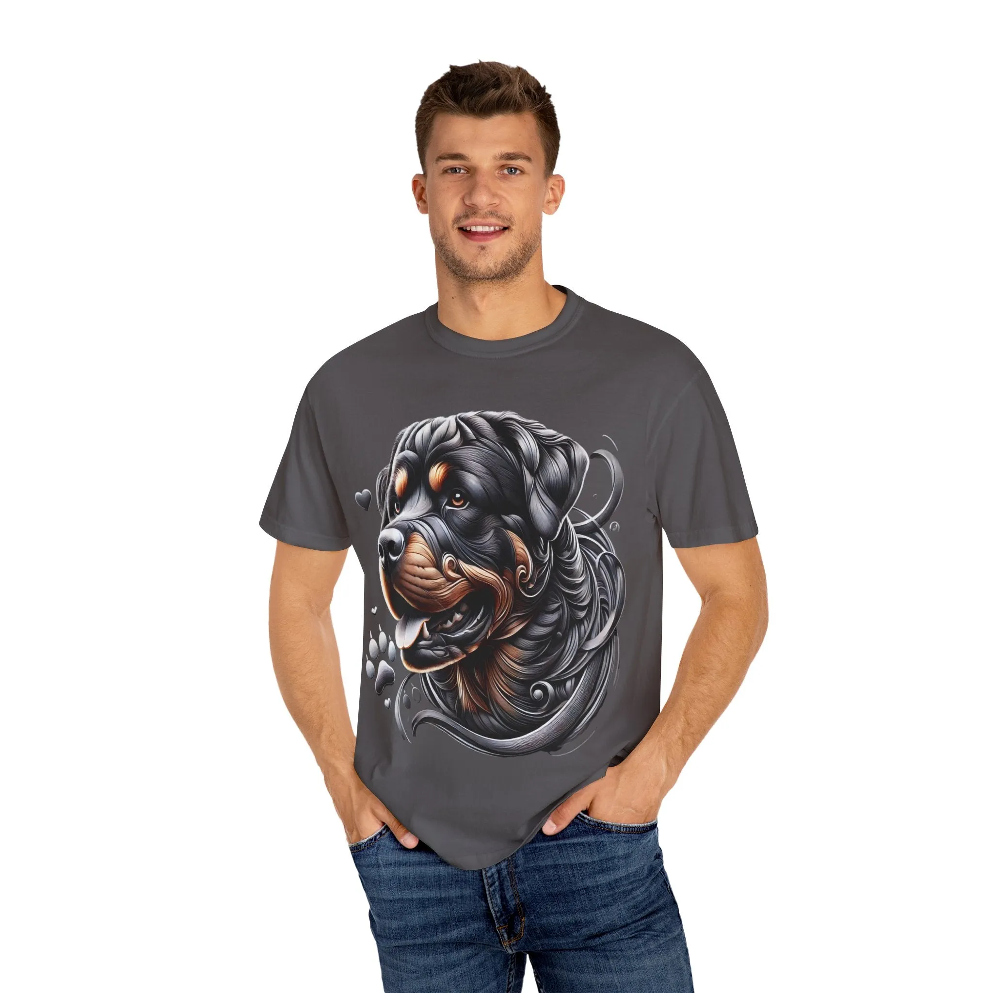 Rottweiler Art Unisex T-Shirt - Unique Pet Lover Gift