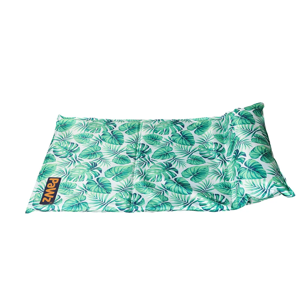 SMALL Cat Beds Pet Cooling Mat Gel Non-Toxic - Green