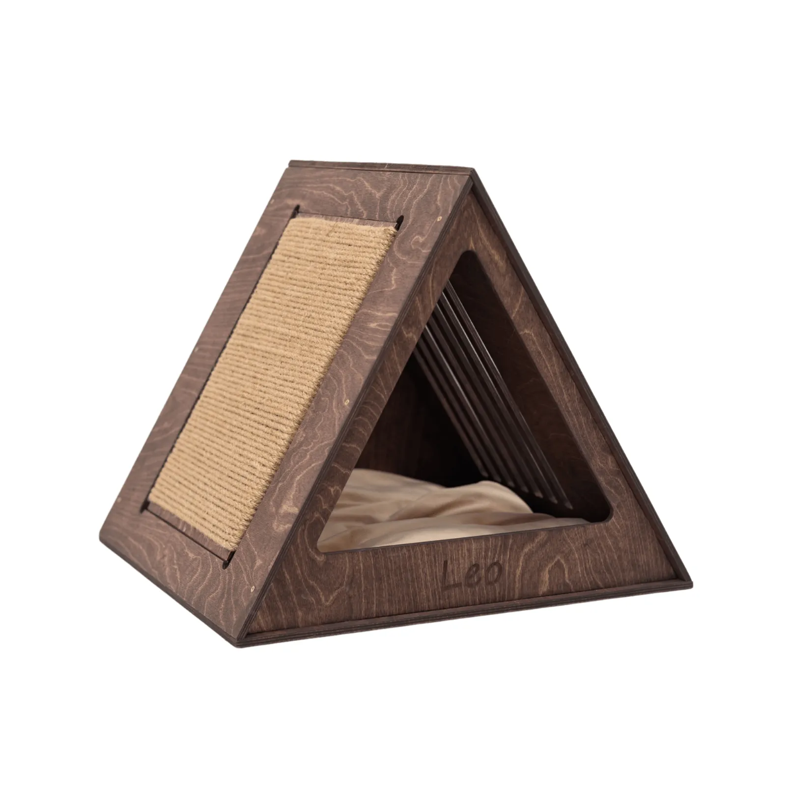 Stylish Wooden Cat Houses - White