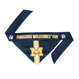 University of Michigan Pet Bandana