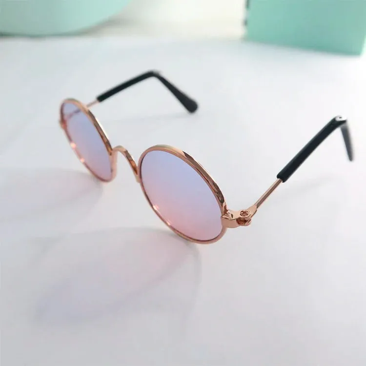 Vintage Round Pet Sunglasses