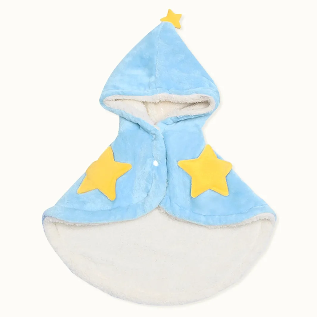 Wizard Fleece Cloak Pet Costumes