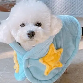Wizard Fleece Cloak Pet Costumes